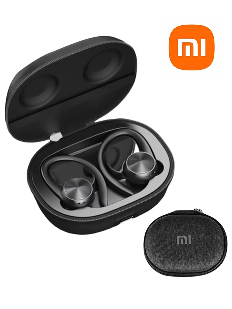 Mi Headphones J92 Earhook Wireless Sports Headphones TWS Headphones with Microphone Carrying Case Touch Control Headphones
