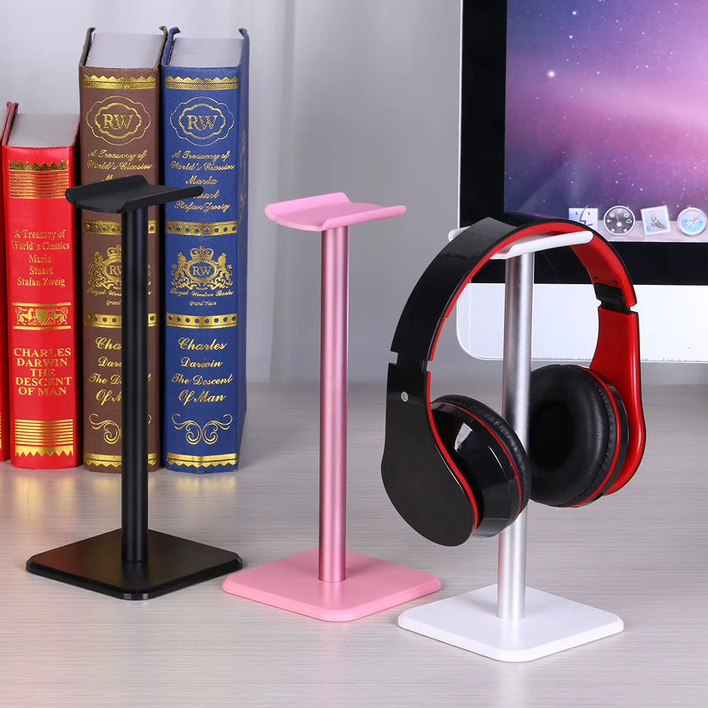 Alloy Headphone Stand PC Gaming Accessories Headset Support Gamer Headset Stand Aluminum Earphone Holder Gamer Headphone Bracket