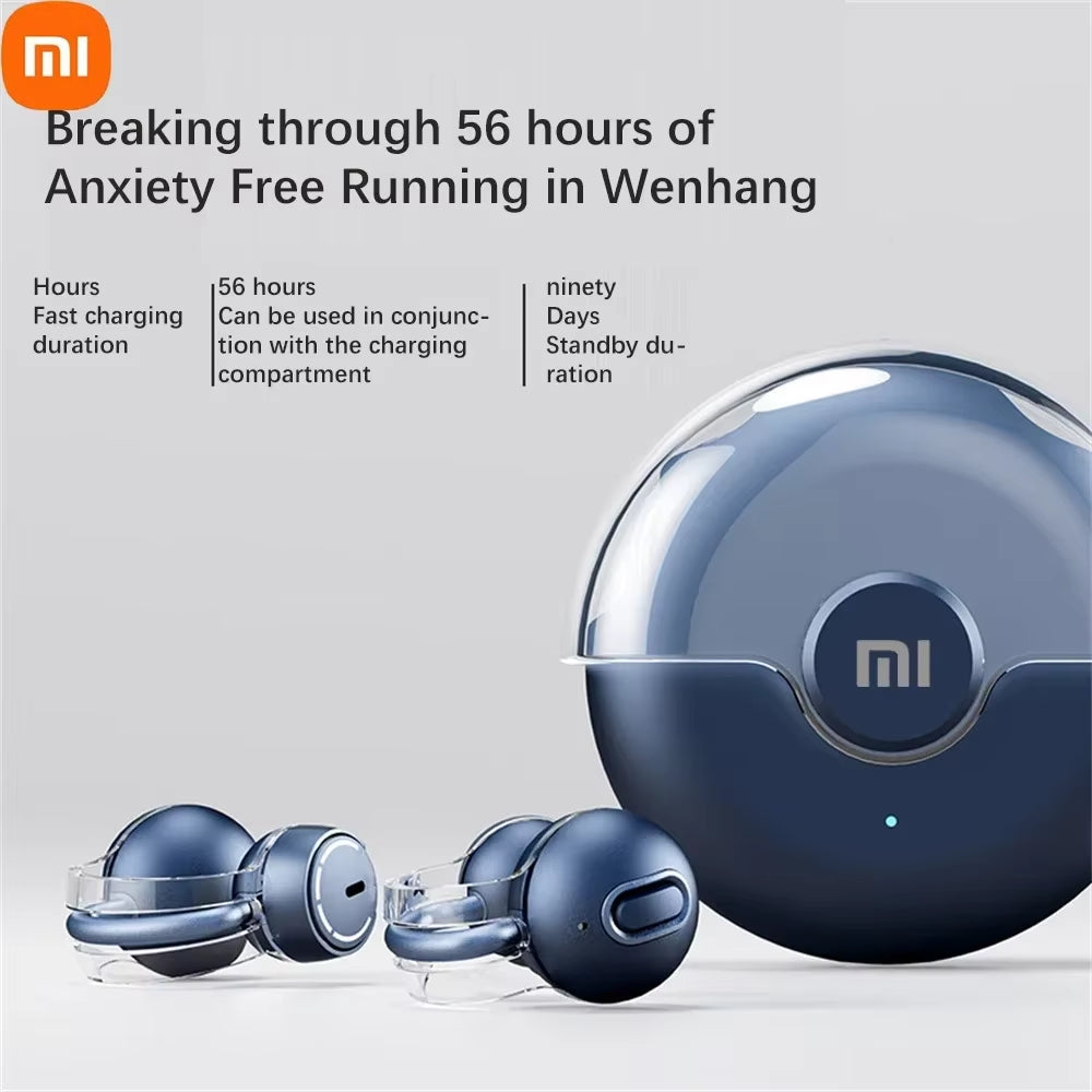 Xiaomi Wireless Bluetooth5.3 Earphones Earclip TWS Bone Conduction Headphones 360°ACS Sound Sport Earbuds Headset with Mic