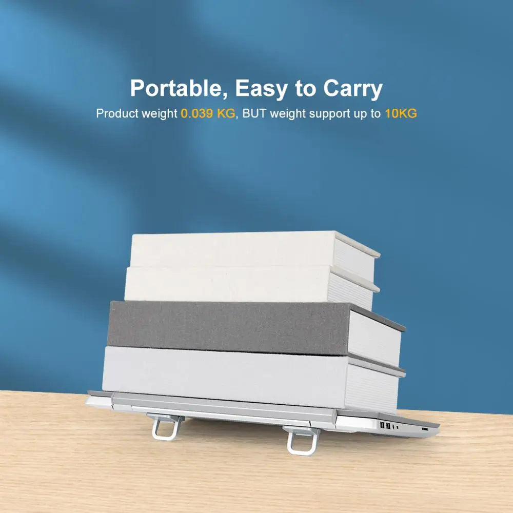 📱 Soporte Laptop Portátil de Aluminio 11.6-17'' + iPad/Macbook/HP/Lenovo/Asus Nillkin