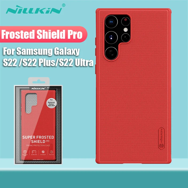 📱 Funda Galaxy S22 Ultra S23 Ultra Super Frosted Shield Pro Nillkin
