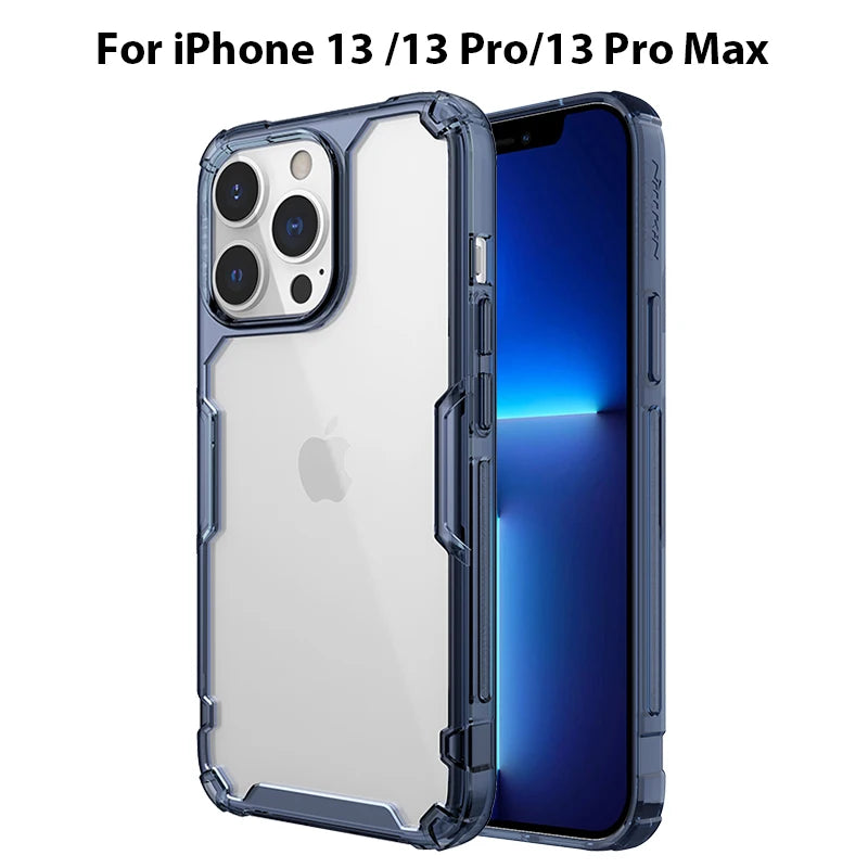 📱 Funda iPhone 16 Pro Max / 15 Pro Max Nature TPU Pro Transparente Nillkin