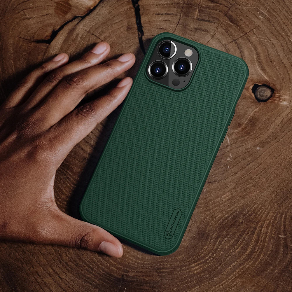📱 Funda iPhone 15 / 14 / 13 Pro Max | Frosted Shield Pro PC Mate Ultrafina | Nillkin