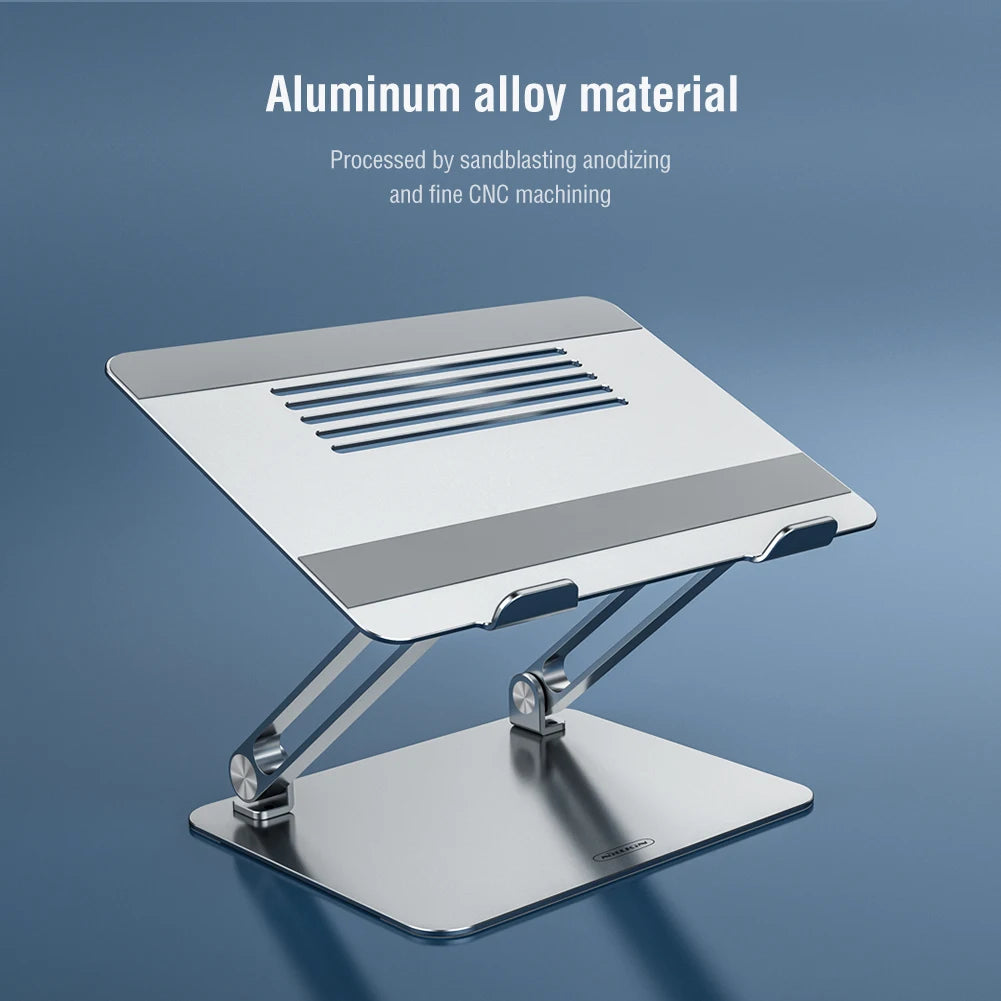 📱 Soporte Ajustable para Laptop de Aleación de Aluminio Multiángulo Compatible 10-17'' Nillkin