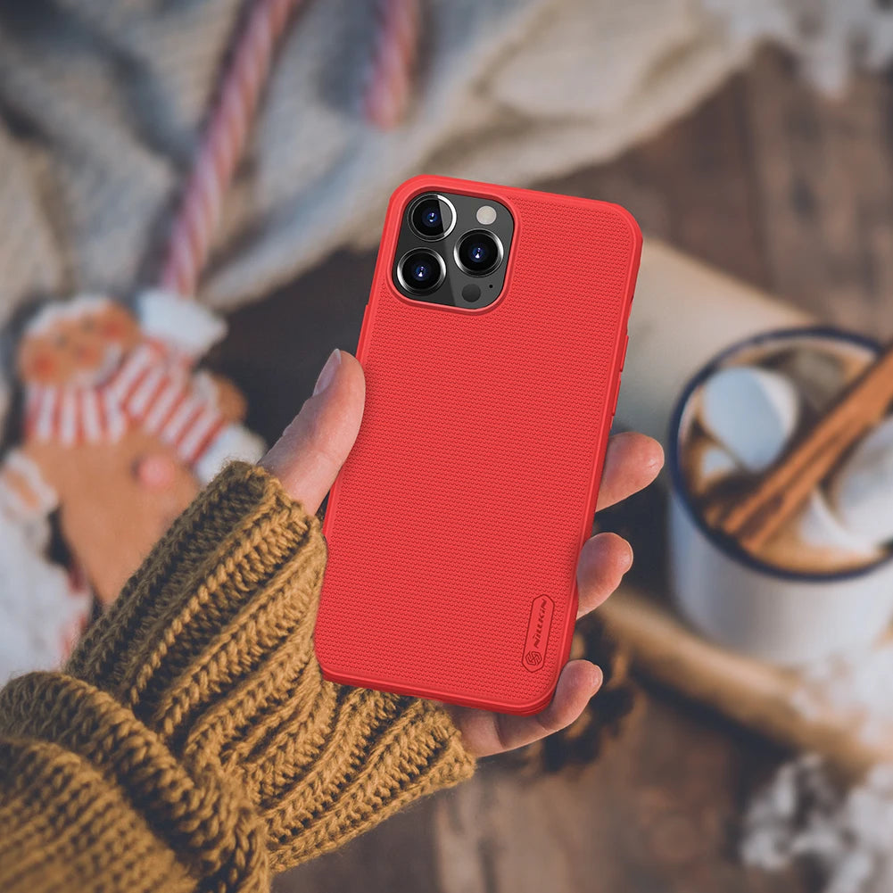 📱 Funda iPhone 15 / 14 / 13 Pro Max | Frosted Shield Pro PC Mate Ultrafina | Nillkin