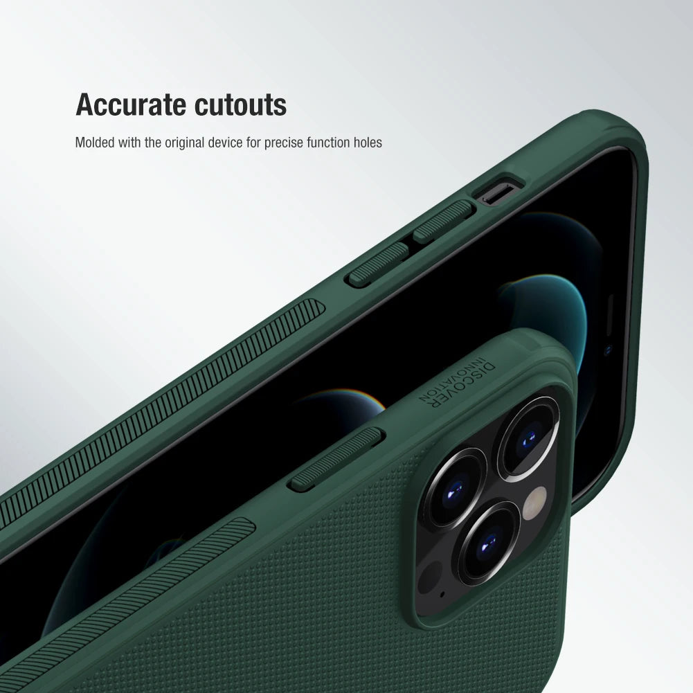 📱 Funda iPhone 15 / 14 / 13 Pro Max | Frosted Shield Pro PC Mate Ultrafina | Nillkin