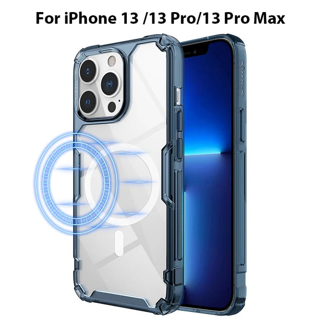 📱 Funda iPhone 15 / 14 Pro Max | Nature TPU Transparente Suave | Nillkin