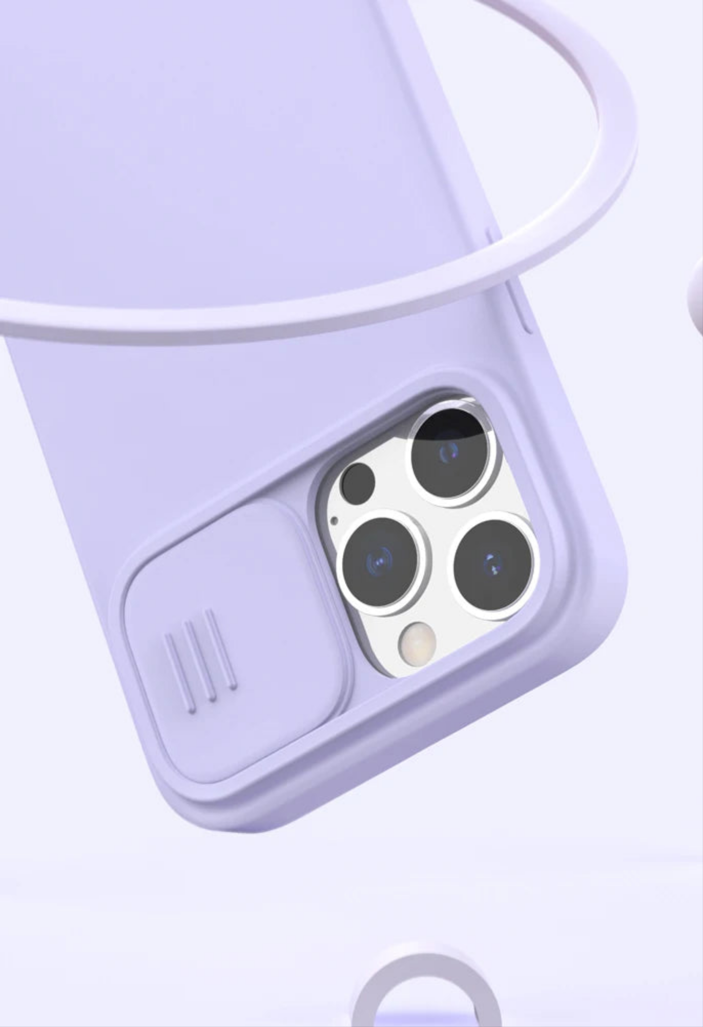 📱 Funda iPhone 14 Pro Max Silicona Líquida con Protección Cámara Deslizable Nillkin