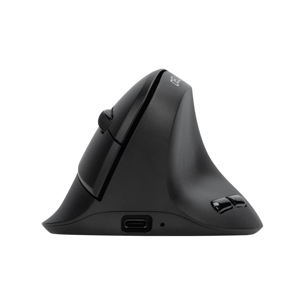 Delux 🖱️ M618 Air Wireless | Mouse Vertical Ergonómico Ligero 🔋 Recargable Click Silencioso DPI Ajustable Para Manos Pequeñas y Medianas ✋