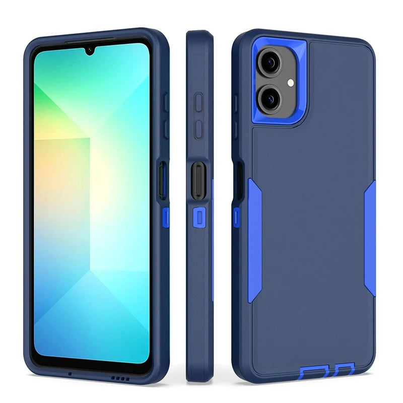 📱 Funda Galaxy A06 4G/5G/A16/A26/A36/A56 | Goma silicona estilo rugged ultra resistente