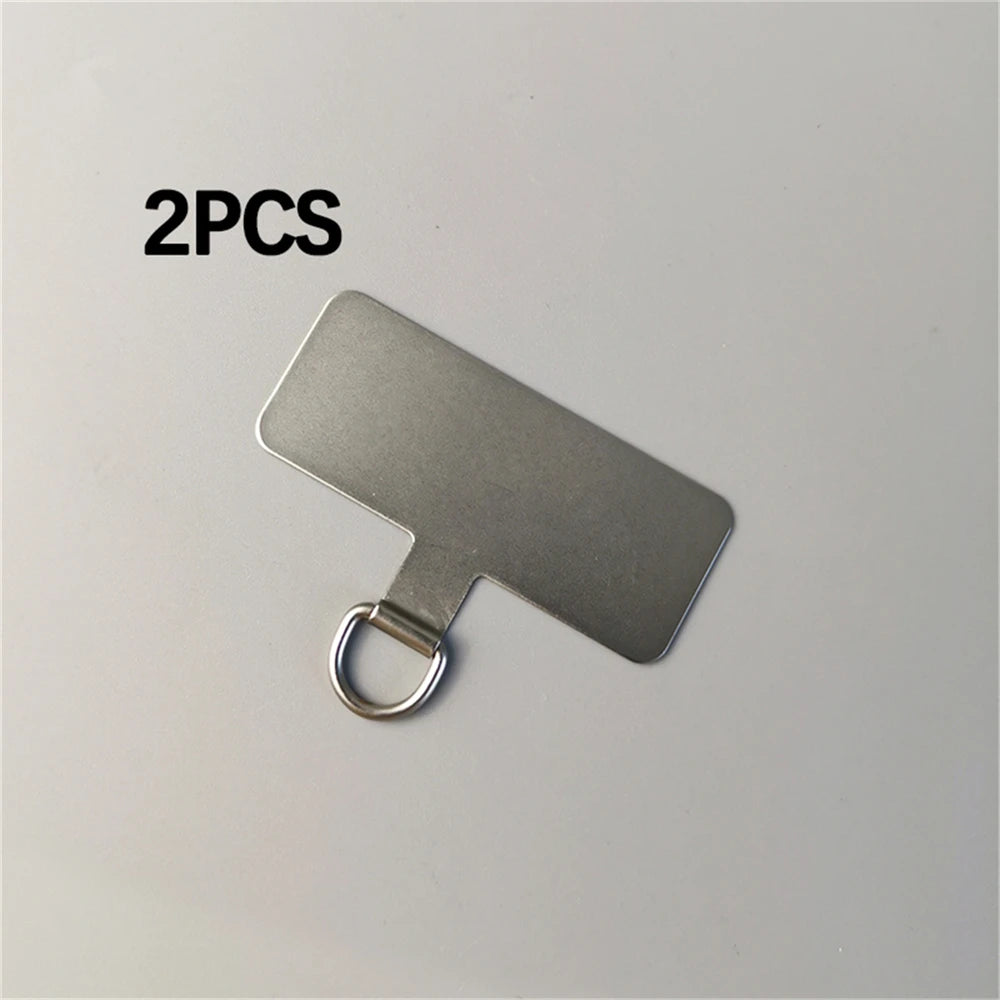 🎀 Clip ultradelgado de acero inoxidable – Parche universal anticaída con película anti-rayaduras