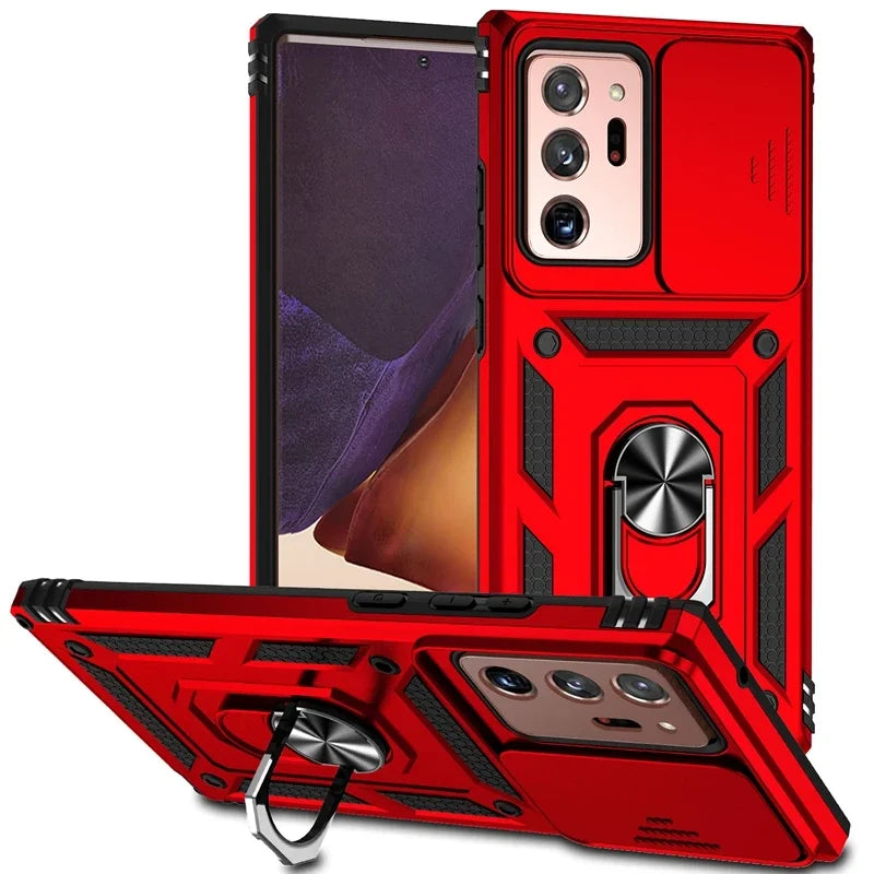 📱 Funda Galaxy Note 20 Ultra | Ring Armor con soporte y protección de cámara