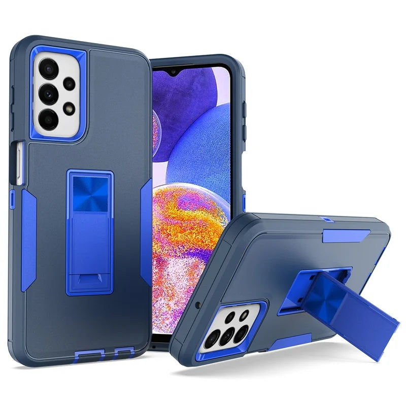 📱 Funda Galaxy A23 4G | Soporte magnético, diseño mate anticaídas