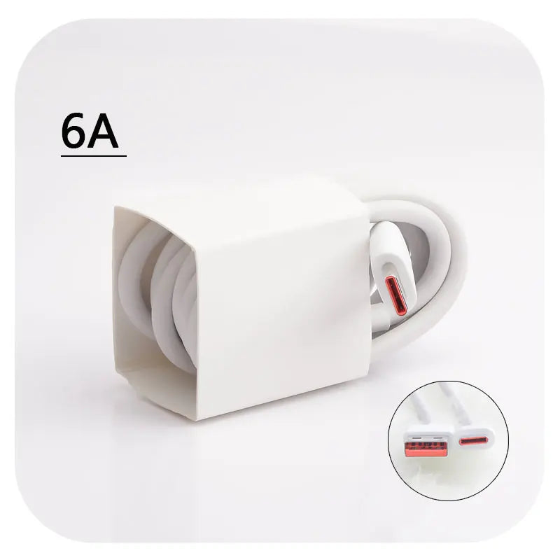 ⚡ Cargador Xiaomi Original 33W – Turbo Charge con Cable Tipo C de 6A