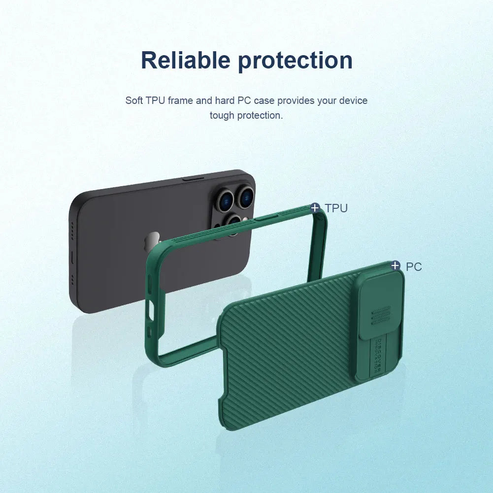 📱 Funda + Protector Pantalla iPhone 14 / 13 Pro Max | CP+Pro Vidrio + Funda | Nillkin