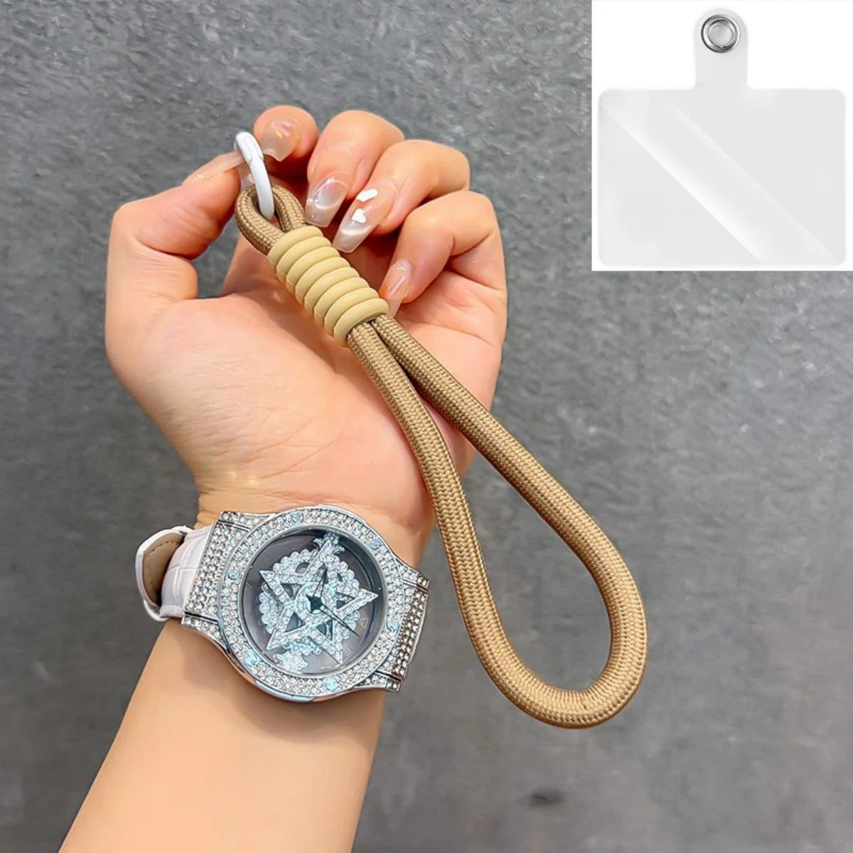 🎀 Pulsera Universal de Nylon – Correa para celular, cámara o llaves, ideal como regalo, resistente y versátil