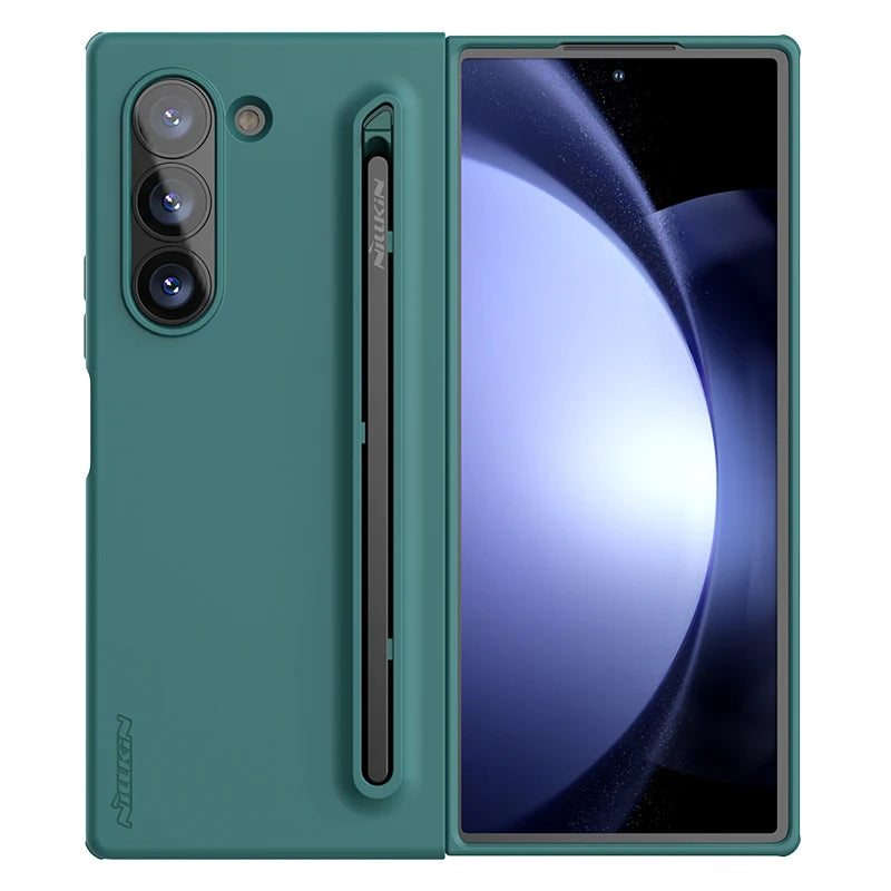 📱 Funda Galaxy Z Fold 6 5G | Silicona Líquida con Stylus y Antihuellas | Nillkin