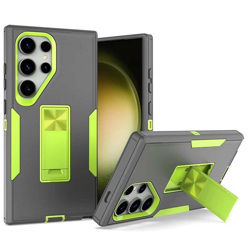 📱 Funda Galaxy S24/S24 Plus/S24 Ultra | Bumper híbrido mate con protección de cámara