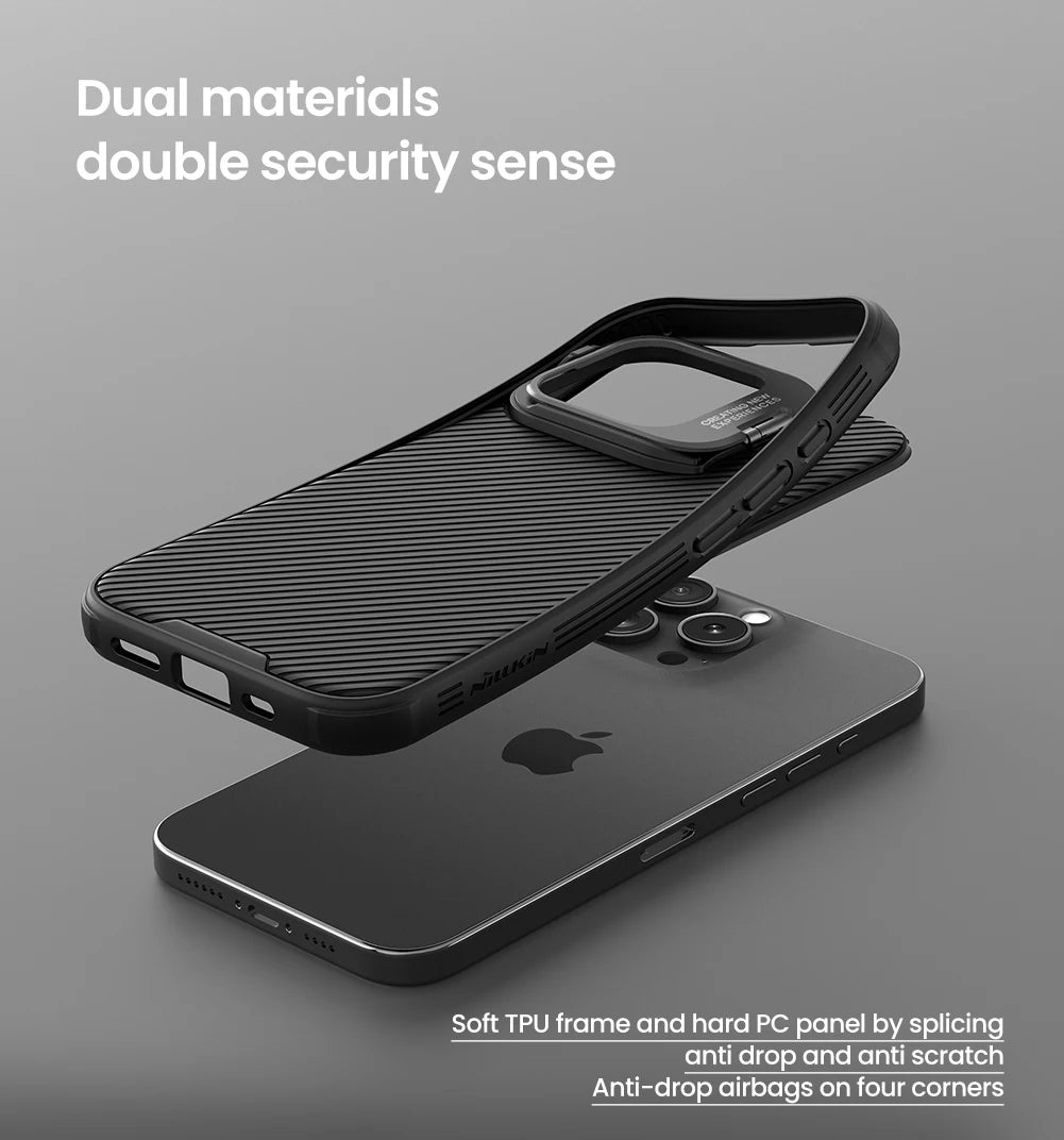 📱 Funda iPhone 16 Pro Max | CamShield Prop Magsafe Antigolpes con Lente Protegido | Nillkin