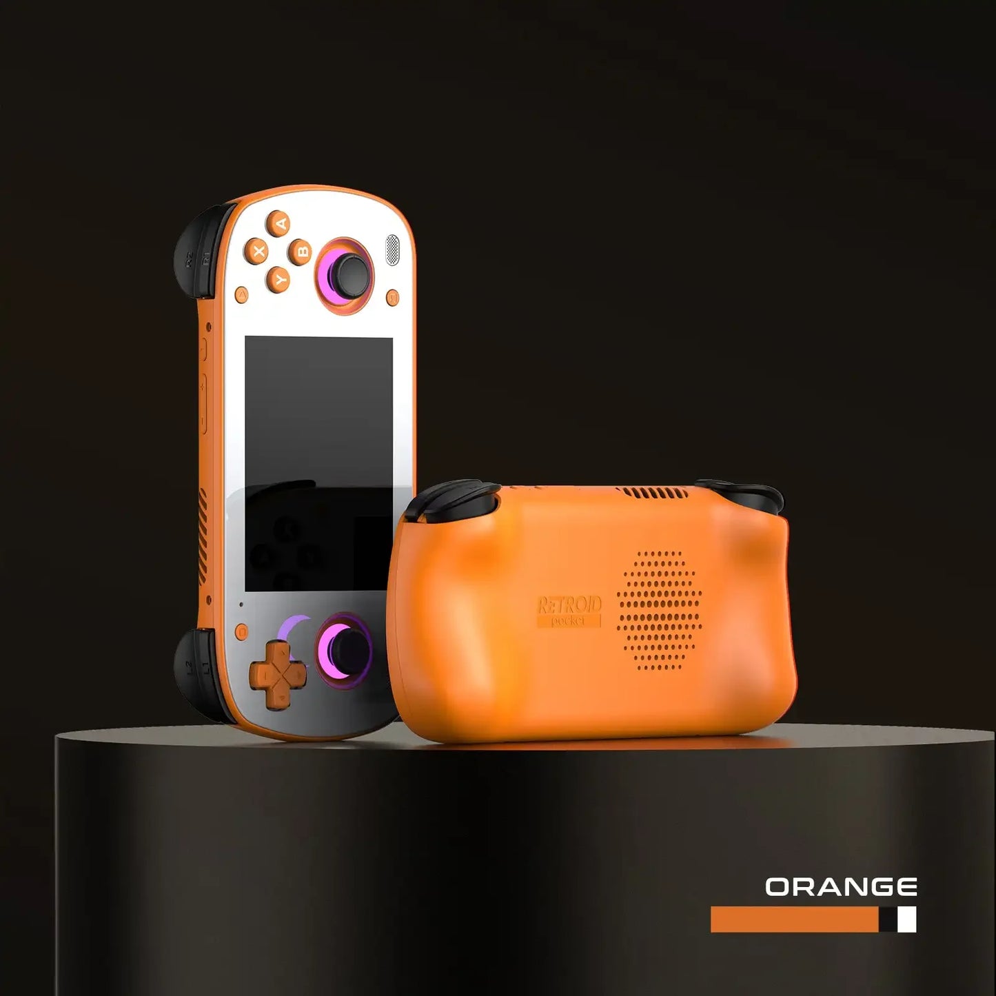 🎮 Retroid Consola Portátil Pocket MINI | Pantalla AMOLED 3.7'' Android 10 Salida de Video Joystick con Iluminación RGB