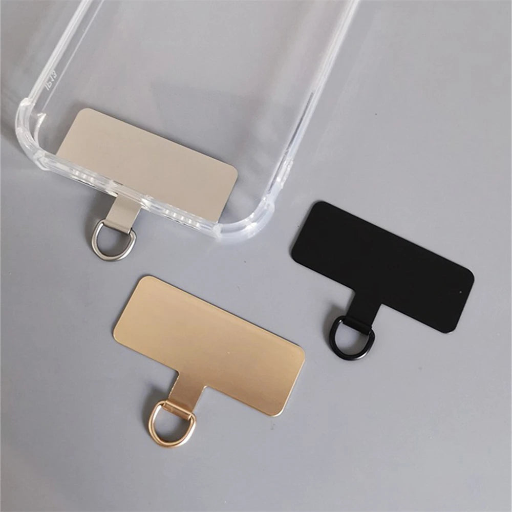 🎀 Clip ultradelgado de acero inoxidable – Parche universal anticaída con película anti-rayaduras