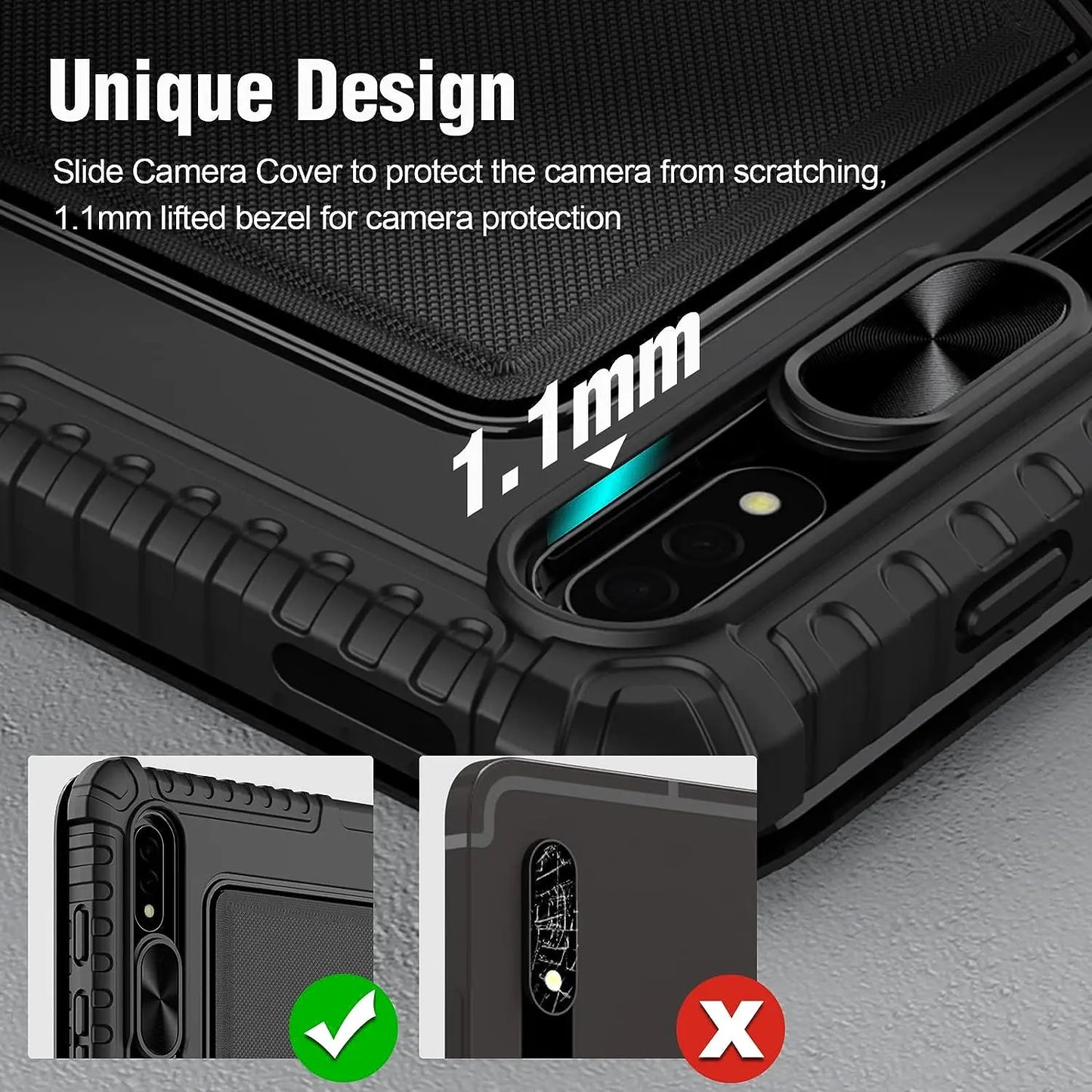 📱 Funda Galaxy Tab S10+ Bluetooth Magic Backlight Keyboard para Tab S9 FE Plus/Tab S9+ Nillkin