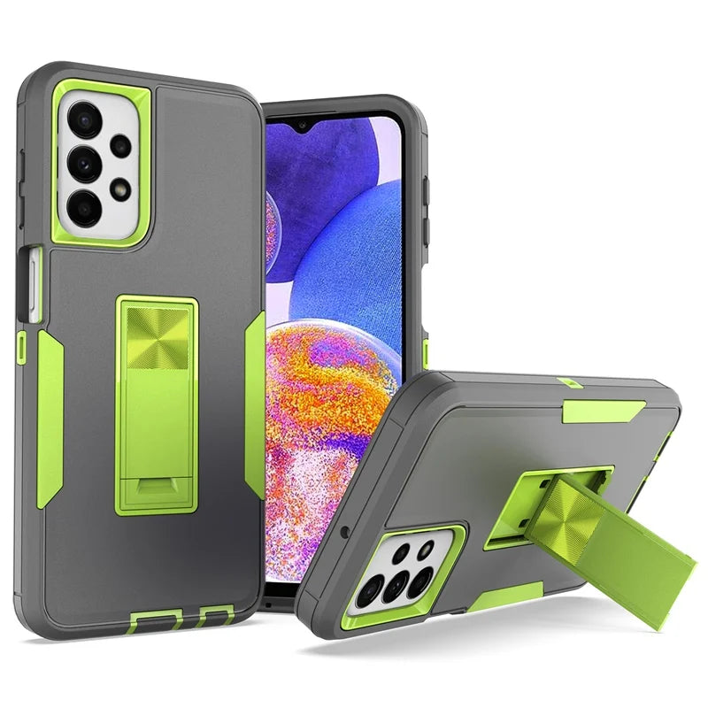 📱 Funda Galaxy A23 4G | Soporte magnético, diseño mate anticaídas