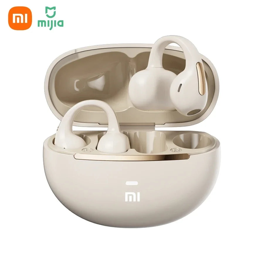 🎧 Xiaomi M136 Auriculares con gancho Bluetooth 5.3, ideales para juegos y deporte, llamadas HiFi y sonido estéreo