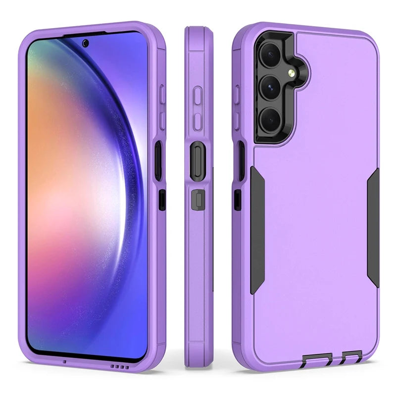 📱 Funda Galaxy A25 5G | Bumper híbrido mate con protección de esquinas
