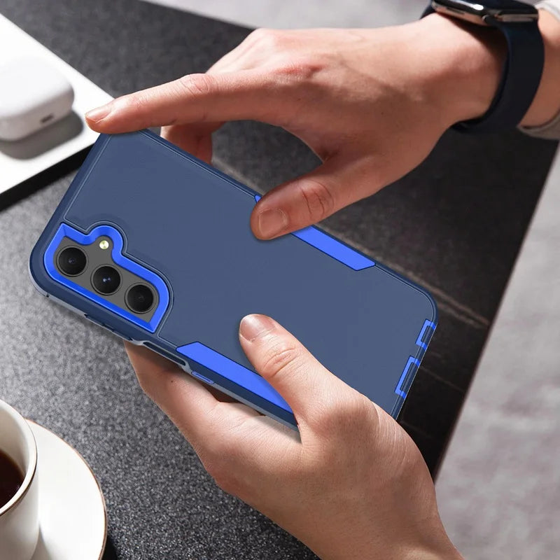 📱 Funda Galaxy A25 5G | Bumper híbrido mate con protección de esquinas