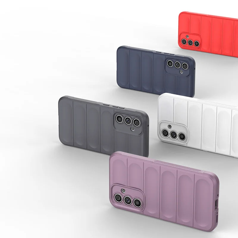 📱 Funda Galaxy A04s/A04E/A14/A24/A34/A54 | Rugged silicona sólida ultra resistente