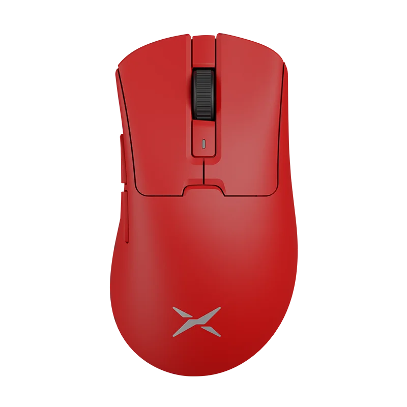 🖱️ Delux M900Pro Azul Marino | Mouse gamer ergonómico inalámbrico, sensor PAW3395 8K, base de carga magnética RGB, recargable y con opción alámbrica, para PC