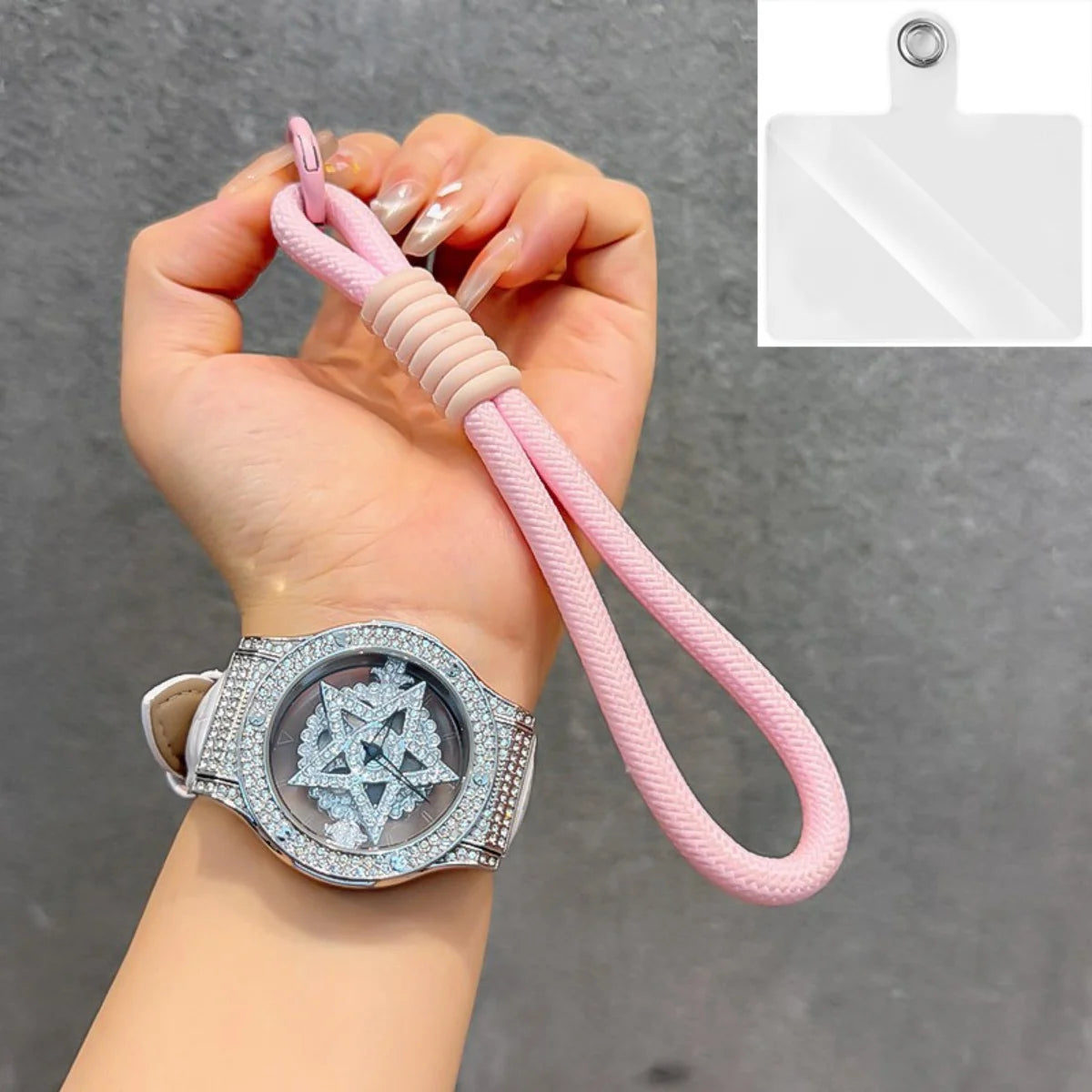🎀 Pulsera Universal de Nylon – Correa para celular, cámara o llaves, ideal como regalo, resistente y versátil
