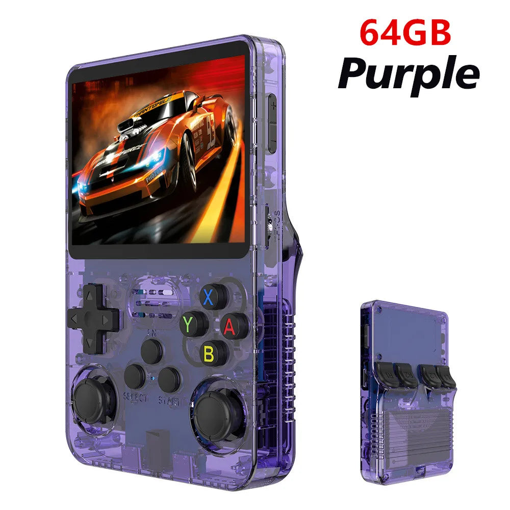 🕹️🎮 Retro R36S – Consola Portátil con 128 GB + Juegos Preinstalados | Pantalla IPS 3.5”