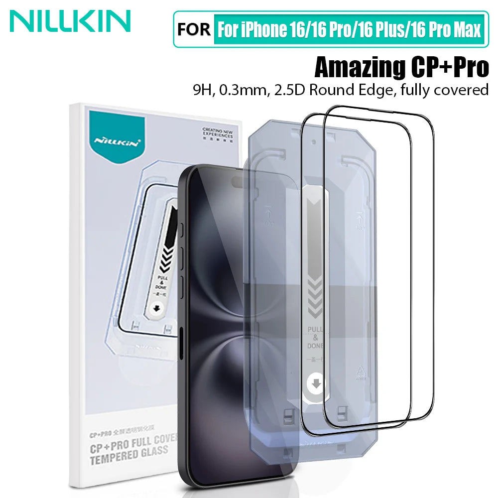 📱 Protector Pantalla iPhone 16 Pro Max 16 16 Plus Nillkin