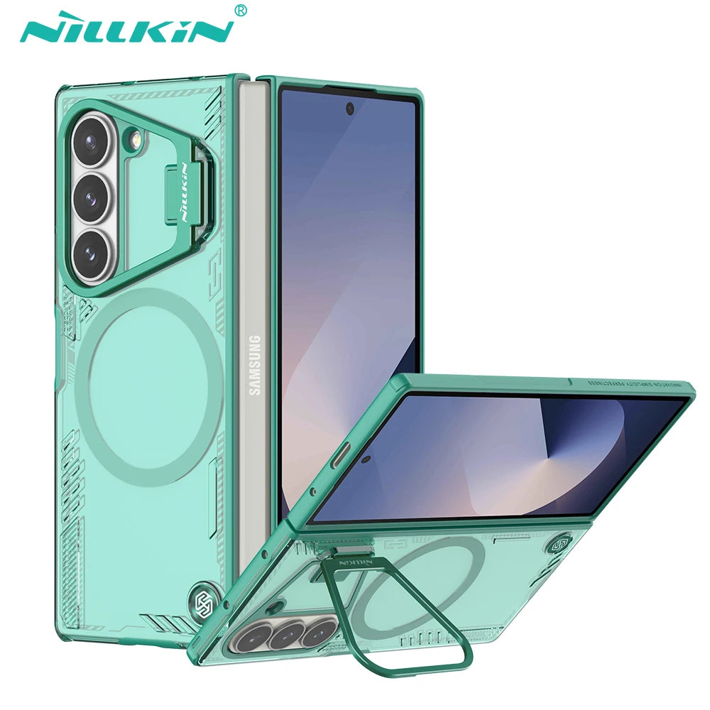 📱 Funda Galaxy Z Fold 6 5G | Magsafe Magnética Antigolpes con Soporte de Cámara | Nillkin