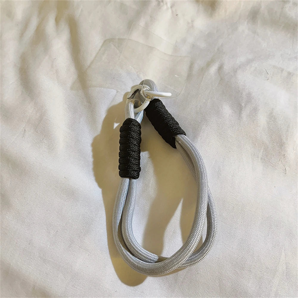 🎀 Lanyard Creativo Trenzado – Cuerda con nudo para celular, llaves o auto, accesorio DIY con estilo para mujeres