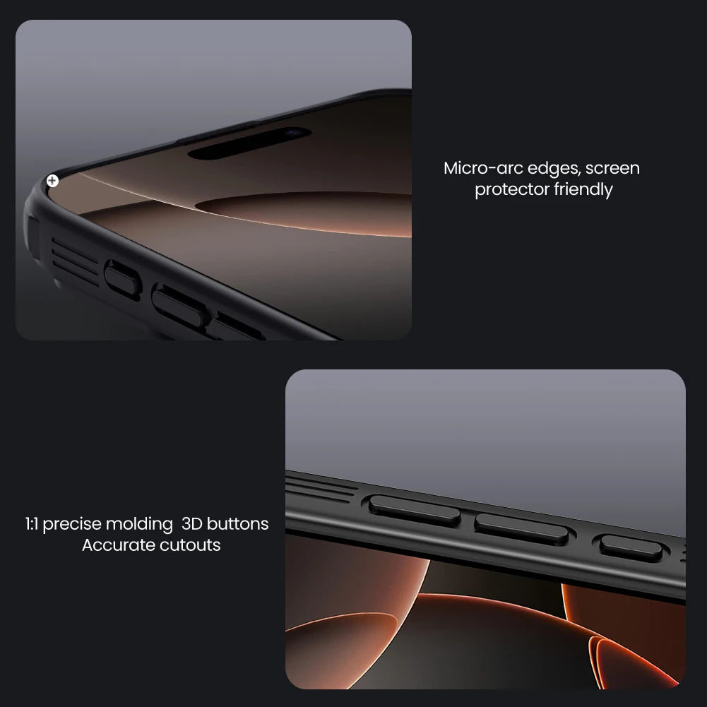 📱 Funda iPhone 16 / 16 Pro | CamShield Pro Magsafe con Protección Deslizante de Lente | Nillkin
