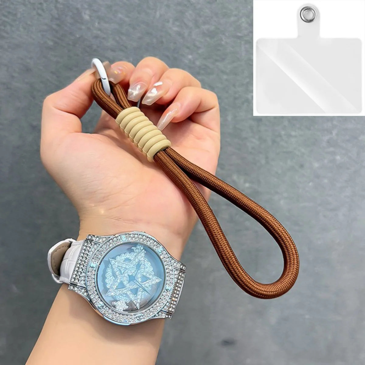 🎀 Pulsera Universal de Nylon – Correa para celular, cámara o llaves, ideal como regalo, resistente y versátil