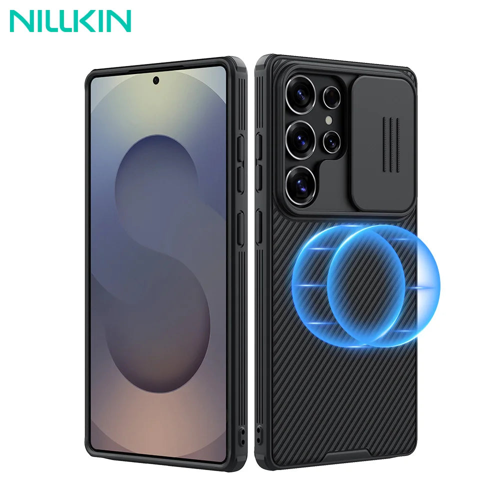 📱 Funda Galaxy S25 / S25 Plus | CamShield Pro con Cámara Deslizante y Protección Total | Nillkin