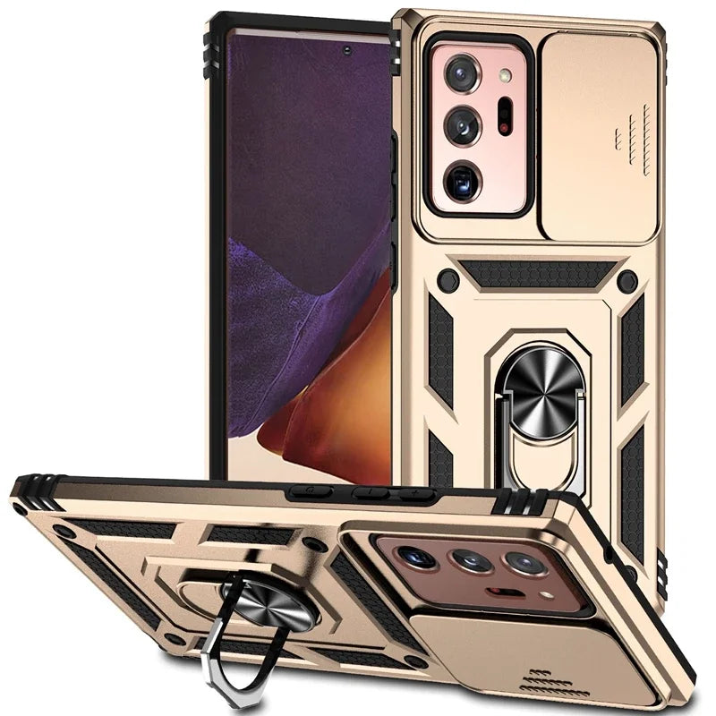 📱 Funda Galaxy Note 20 Ultra | Ring Armor con soporte y protección de cámara