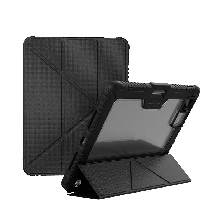 📱 Funda iPad Pro 13 / Pro 11 2024 / Air 13 2025 | Plegable Multiángulo con Protección de Cámara | Nillkin