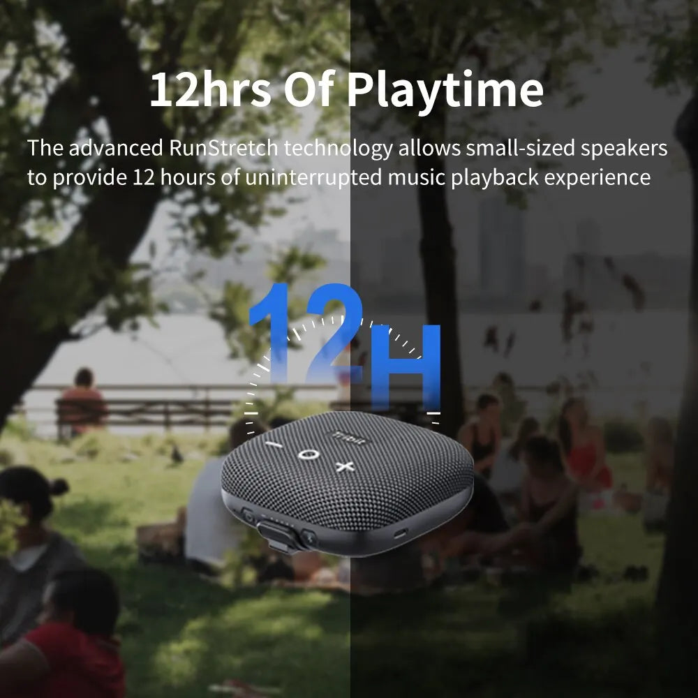 🔊 Tribit StormBox Micro 2 – Altavoz Bluetooth Portátil con Sonido Potente y Bajo Profundo