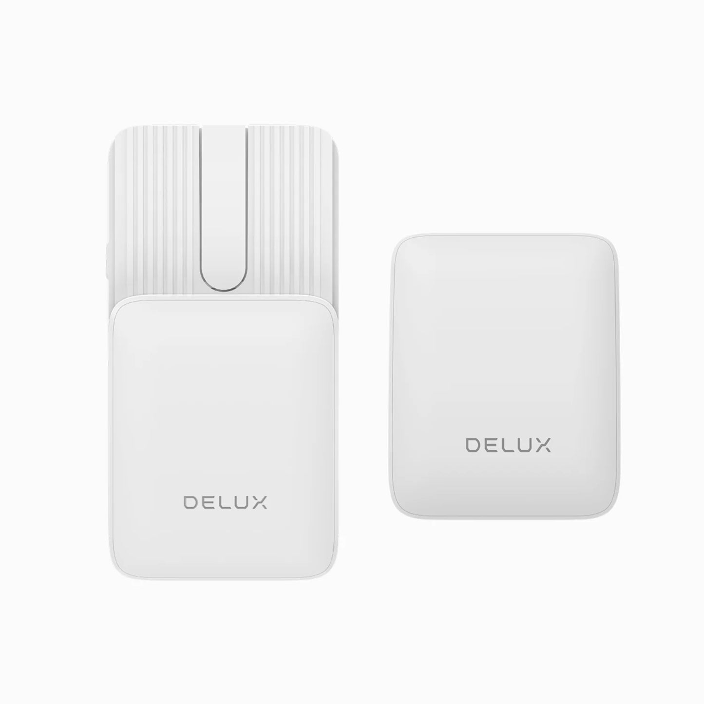 Delux ⌨️🖱️ Set Teclado y Mouse Plegable Multi-función | Ultra Slim Portátil Bluetooth Silencioso Para PC, Laptop y Tablet