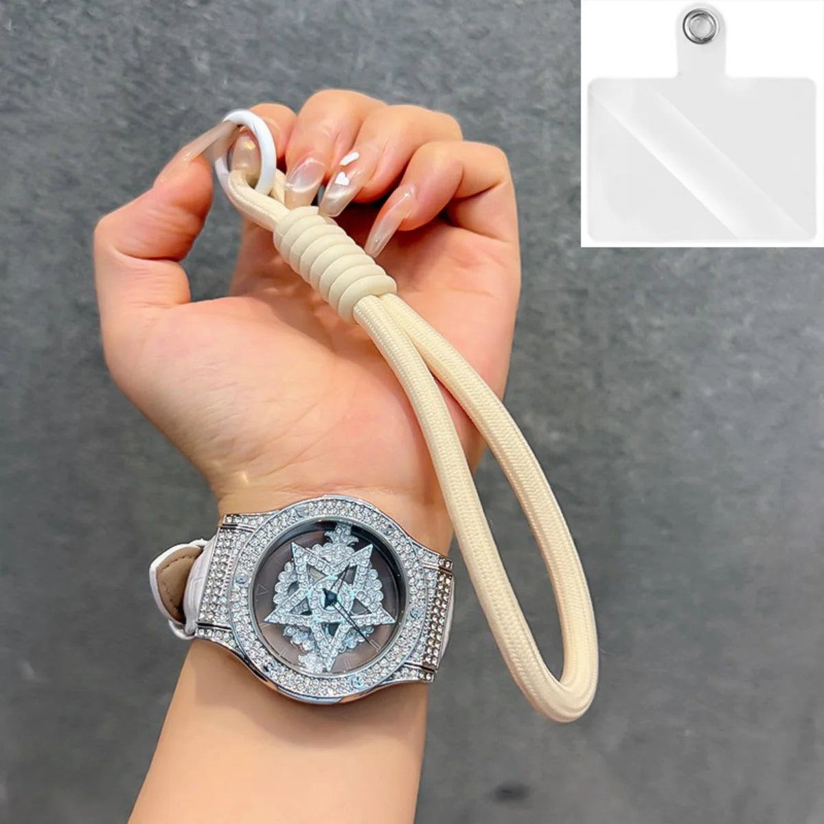 🎀 Pulsera Universal de Nylon – Correa para celular, cámara o llaves, ideal como regalo, resistente y versátil