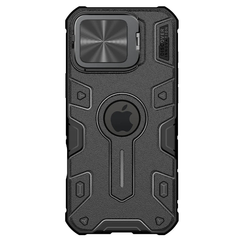📱 Funda iPhone 16 Pro Max | Armor Prop Magsafe Antichoque con Soporte de Lente | Nillkin