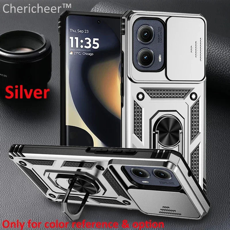 📱 Funda Galaxy A05s 4G/A25 5G/A15/A35/A55 | Militar Ring resistente con cámara protegida