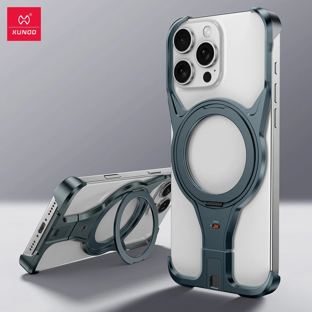 📱 Marco Protector de Aleación de Aluminio para iPhone 16 Pro / 16 / 15 Pro Max