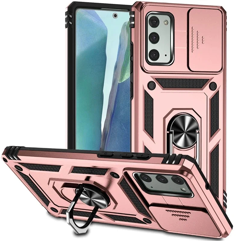 📱 Funda Galaxy Note 20 Ultra | Ring Armor con soporte y protección de cámara