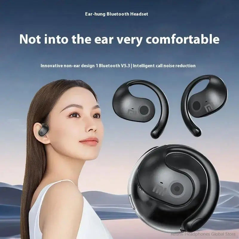 🎧 Xiaomi JM13 Auriculares abiertos OWS Bluetooth 5.4, llamadas en HD, subwoofer y altavoz incluidos